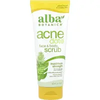 Alba Botanica , ACNEdote, Ansikts & Kroppsskrub, 8 oz (227 g)