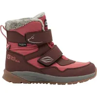 Jack Wolfskin Juniors' Polar Bear-G Texapore Mid Vc Dark Mahogany