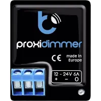 Blebox proxiDimmer, Dimmer och strömbrytare, Monterbar, Röra, Svart, Polyuretan, IP20