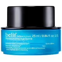Belif Återfuktande Ögonbomb 25 ml - 26-timmars Återfuktande Ögonkräm, Slätar Ut Fina Linjer & Ökar Elasticiteten Ögonvård, K-Beauty Djup Fuktbehandling