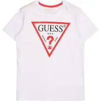 GUESS T-shirts med korta ärmar MILLO pojkar - Vit - 8 ans