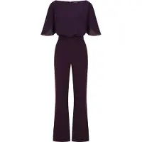 HotSquash Jumpsuit mörklila