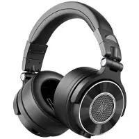 OneOdio Monitor 60 Over Ear hörlurar Sladd Stereo Svart High-Resolution Audio Hopfällbara, Vändbara kåpor Studio