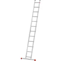 Hailo ProfiStep uno 7112-007 Aluminium Stege Arbetshöjd (max.): 4.3 m Silver 6.6 kg