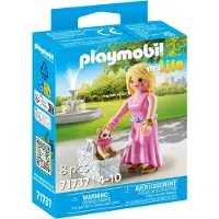 Playmobil My Life - Flicka m. Chihuahua - 71737 - 8 Delar - - One Size - Leksaksfigur