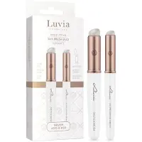Luvia Cosmetics Prime Vegan Silk Brush Duo - Elegance Sminkborstset 1 st