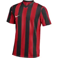Nike Matchtröja Dri-FIT Striped Division V - Röd/Svart/Vit, storlek Medium