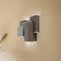 Luminex Vägglampa Wall , dimbar, Creme / bärnsten, Vardagsrum / matsal, Metall, Modern, Vägglampa, vägglampa inomhus