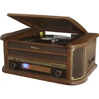 Roadstar Vintage Line HIF-1993BT - Ljudsystem - 5 Watt (Total) - trä