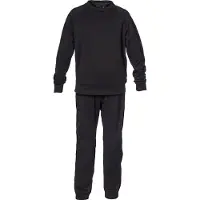 Isbjörn of Sweden Kids' Panda Chill Sweater & Pant Black