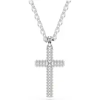 Swarovski Insigne Enfärgad Design Rodiumpläterad Kubisk Zirkonia Halsband Damhalsband Silver 5675577 Box (Random Color),F,Silver