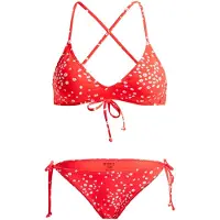 Roxy Bikini PT BEACH CLASSICS STRAPPY SET kvinnor - Röd - EU M
