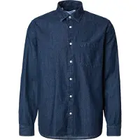 Selected Regcarlo Denim Skjorta Med Långa ärmar