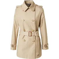 Lauren Apparel för kvinnor. 297967126002 Beige trenchcoat i bomullsblandning med crossover (M), Casual, Klassisk