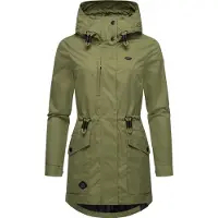 Ragwear Funktionsjacka 'Alysa' oliv / svart