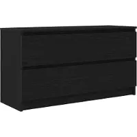 vidaXL TV-bänk svart 100x35x54 cm konstruerat trä