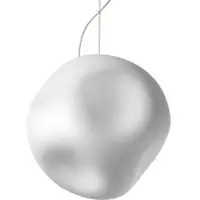 Foscarini Taklampa , Hoba Media, dimbara, Vit, Vardagsrum, Glas, Design