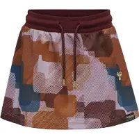 Hummel Kjol - hmlBelish - Rosa/Orange - - 12 år (152) - Kjol