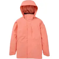 Burton - Skidjackor dam - W Jet Ridge 2L Jacket Peach Echo för Unisex - Storlek XS - Rosa