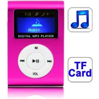 24.Se MP3-spelare med LCD-skärm, microSD-stöd och clips – inkl. hörlurar