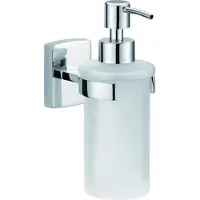TESA klaam 40267-00000-00 Tvåldispenser 200 ml Krom (glänsande), Vit (satinerad)