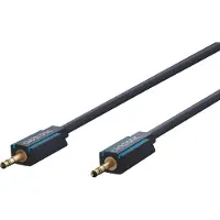 ClickTronic 70482, 3.5mm, Hanstik, 3.5mm, Hanstik, 10 m, Blå