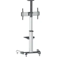 Manhattan 461245 TV-golvstativ 94,0 cm (37) - 177,8 cm (70) Svängbar, Tiltbar