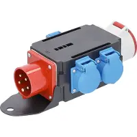 As Schwabe CEE uttagsfördelare MIXO Adapter BRIGACH 60520 400 V 16 A