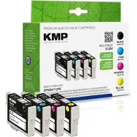 KMP Bläck Ersätter Epson T1291, T1292, T1293, T1294, T1295 Kompatibel Kombi-pack Svart, Cyan, Magenta, Gul E125V 1617,0050