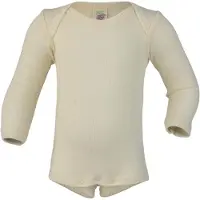 Engel Body - l/ä - Ull/Silke - Natur - - 50/56 - Body L/Ä