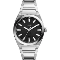 Fossil Klocka - - FS5821 - Stål 316 L - Silverfärgad - Analogisk