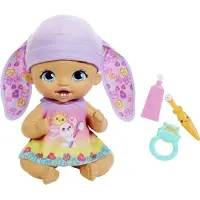 Mattel Borste & Leende Lilla Kanin Bebis Docka