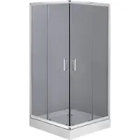 Deante Kyc_441k Fyrkantig Duschkabin 90 Cm