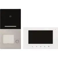 HHG VILLA-AP-SET-1 Video-porttelefon 2-tråds Aluminium (borstad)