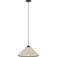 Eglo OXPARK pendellampa Ø420 E27 bambusblad ljus