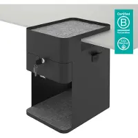 Dataflex Bento desktop locker, 503, sch Utdragbar bordslåda Svart