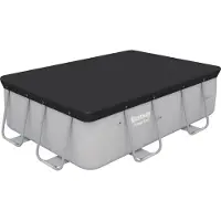 Bestway 58442 poolöverdrag blå polyester rektangulär 196 cm x 2,82 m