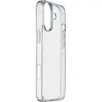 Cellularline Clear Strong Case Backcover Apple iPhone 16 Plus Transparent Induktiv laddning CLEARDUOIPH16MAXT