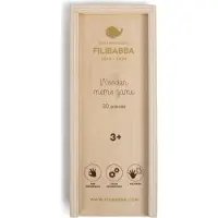 Filibabba Memoryspel - Trä - 15 Par - Jubileumsupplaga - - One Size - Memoryspel