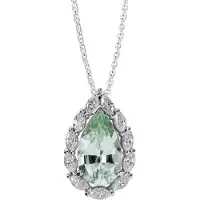Kohinoor turmalin-diamanthalsband 983A-633v-82b3