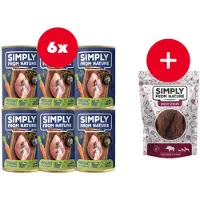 Simply From Nature Fasan med morot 3 x 400 g