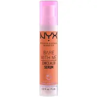 Nyx Professionell Makeup Bare With Me 2 i 1 Hydrating Concealer Serum Color 8,5 Caramel 9,6 ml