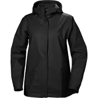 Helly Hansen Moss, Regnjacka, Dam, Svart