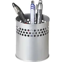 Twinco Pennehållare Twin Metal silver