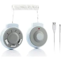 InnovaGoods Appareil EMS de modelage corporel - - Atrainik - 6 modes - 10 intensités - Rechargeable portable grå