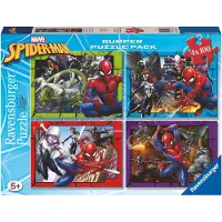 Ravensburger Pussel Spider-man Enheter 4x100