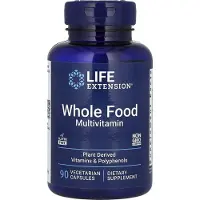 Elinajan pidentäminen,Life Extension Life Extension, plant-based multivitamin, 90 vegetable capsules