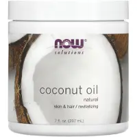 Now Solutions Coconut Oil från , naturlig, 7 fl oz (207 ml)