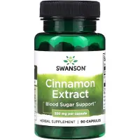 Swanson Health , Cinnamon Extrakt, 250 mg, 90 Kapslar