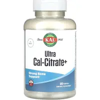 Kal KAL, Ultra Cal-Citrate+, 120 tablets